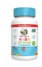 MaryRuth's Kids Multivitamin Gummies, Children's Health, Sugar-Free, Strawberry Papaya Super Punch, 30 Count