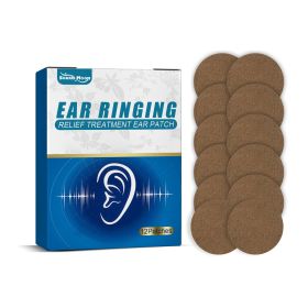South Moon Tinnitus Patch 12pcs, Hearing Drop, Deafness, Back Of The Ear, Acupuncture Point Patch, Ear Discomfort, Ear Itching, Tinnitus Ear Patc (Option: 12pcs)